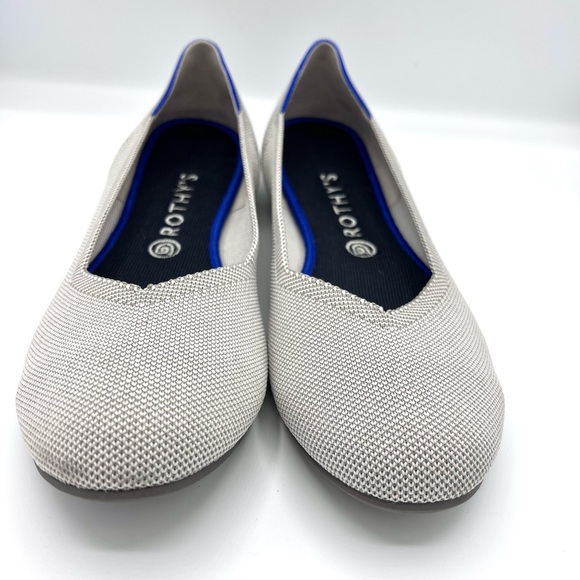 RETIRED Rothys Flex Birdseye sz 12 Classic Ballet Round
Toe Shoe Flat Knit. - Picture 5 of 6